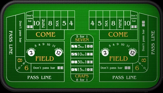 Craps Table