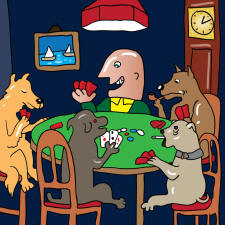 Poker Games Cartoon